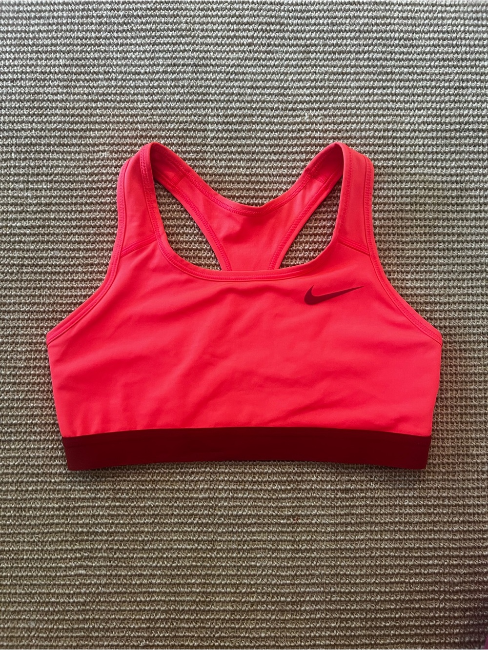 Nike Women’s Neon Coral Sports Bra